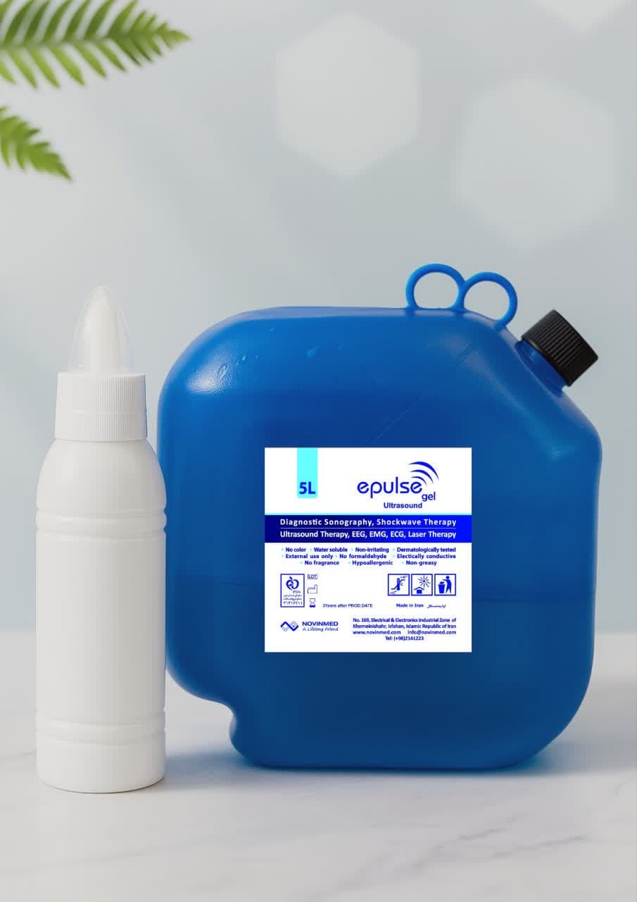 ژل اولتراسونيك ايپالس 5 ليتري